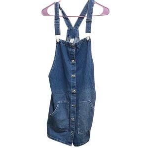 Denim&Co Blue Button-Front Dress